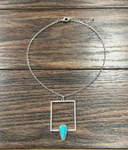 737487, Turquoise Necklace