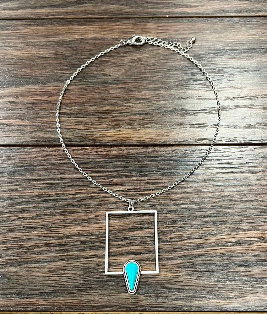 737487, Turquoise Necklace