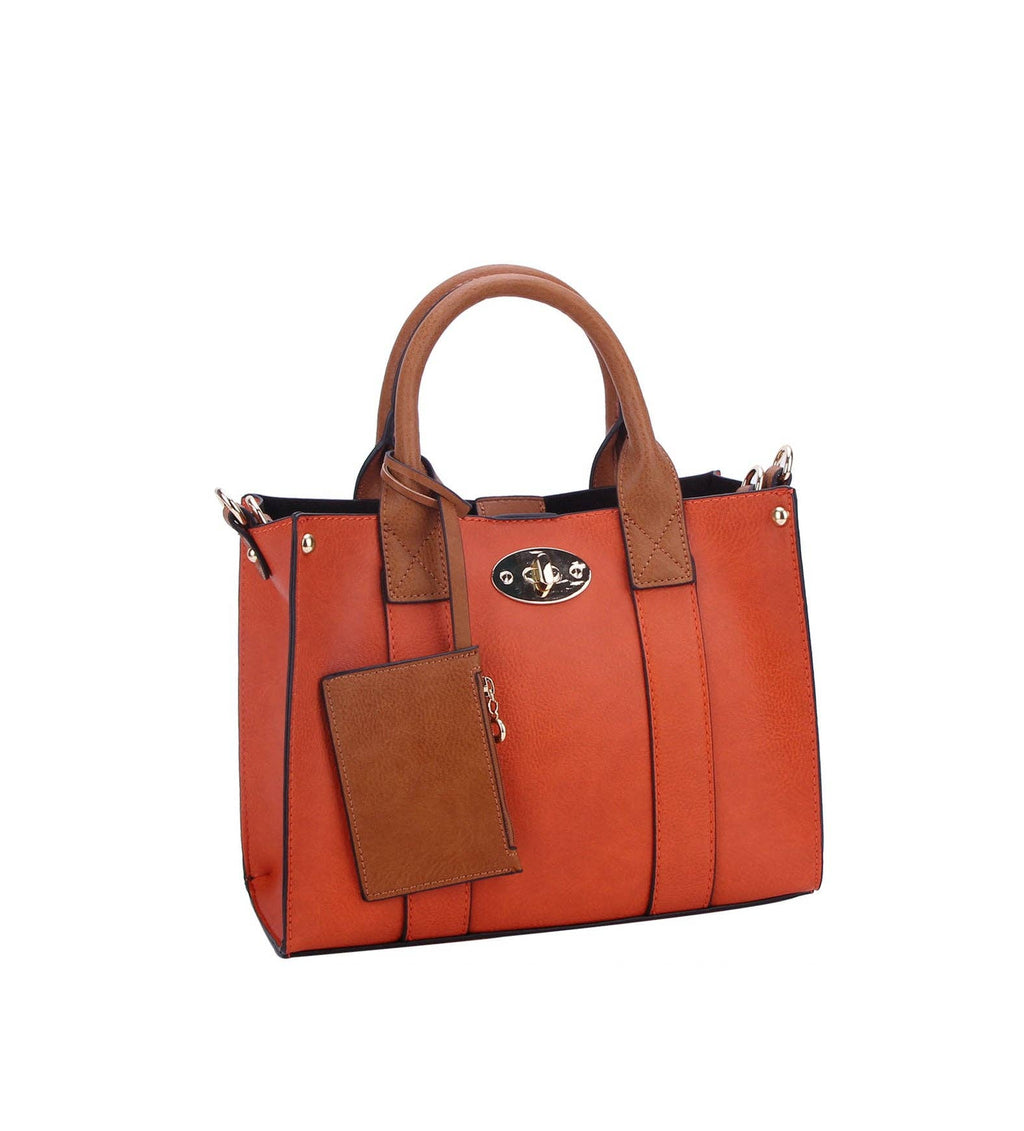 Cameran 3-in-1 Boxy Women's Crossbody Bag & Satchel: Stone