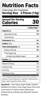 Strawberry Puffs: 10 ct