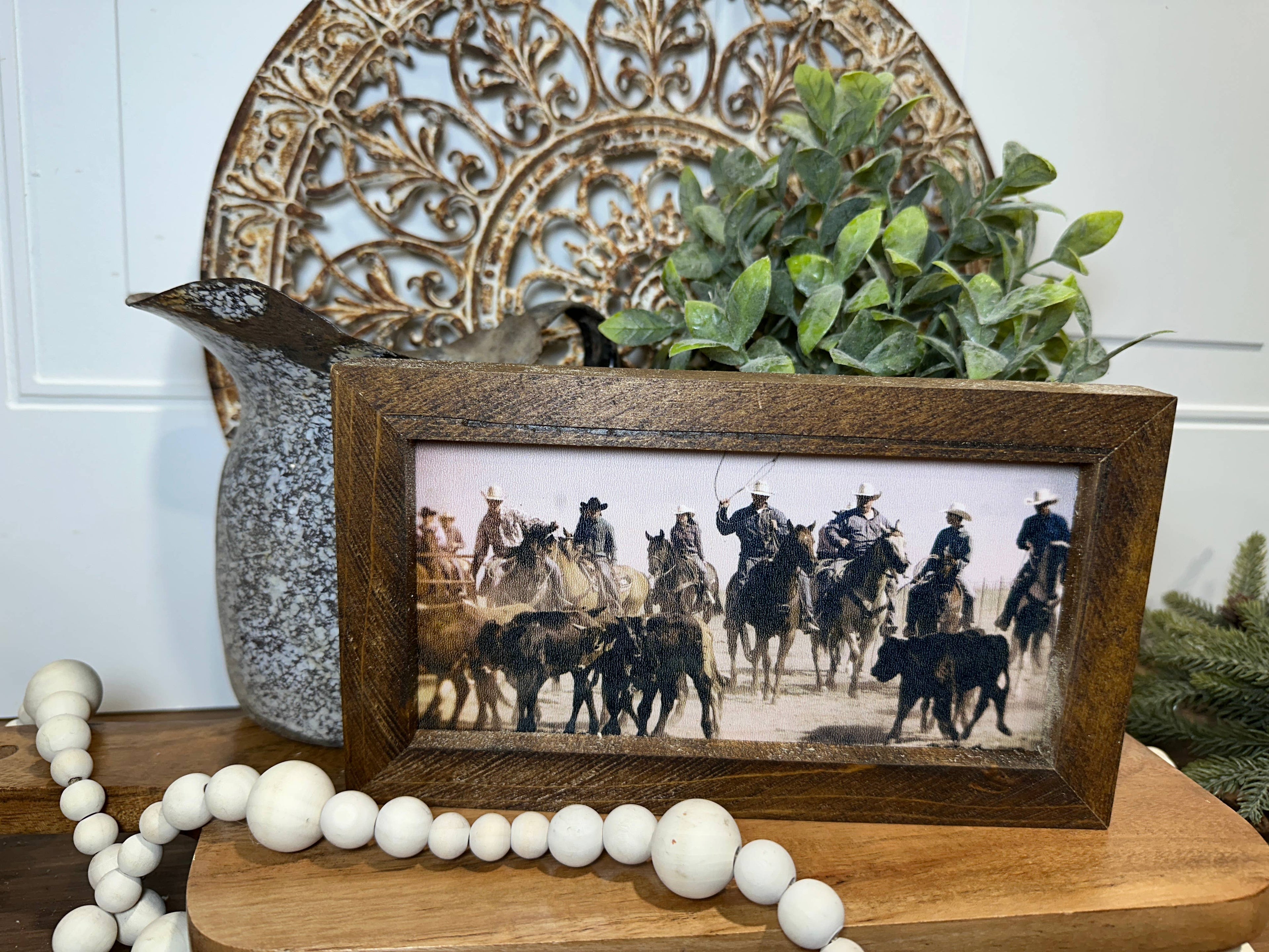 Western roundup,  Cattle drive, Cowboys