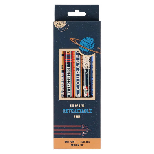 Pen Set 5 pc Be Strong and Courageous