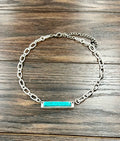 Bar Turquoise Necklace