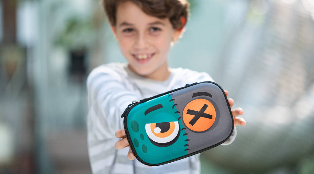 ZIPIT Zombie Storage Box, Pencil Case Gift for Kids