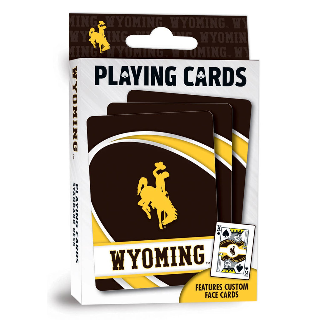 Wyoming Cowboys Playing Cards
