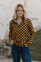 Pep Rally Pullover- Gold: XXL