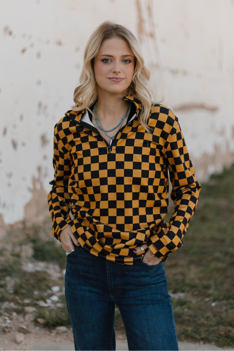 Pep Rally Pullover- Gold: XXL
