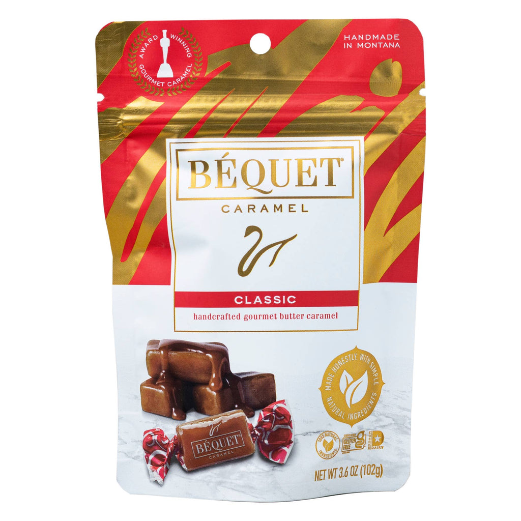 Béquet Gourmet Caramel 3.6 oz Pouch: Classic