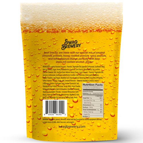 Beer Snacks - Gourmet Mix of Nuts Gift Set
