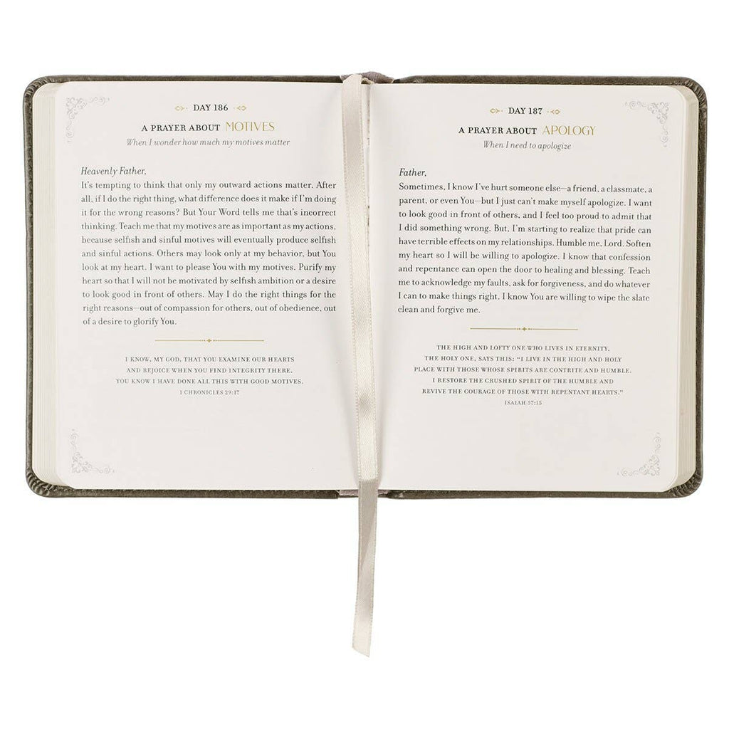 Devotional Daily Prayers for Graduates Faux Leather