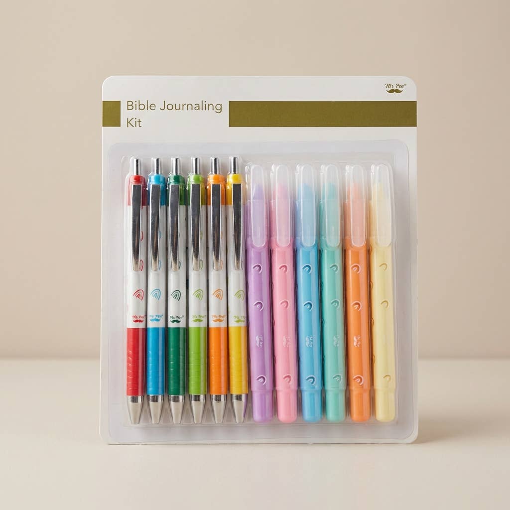 Bible Highlighters & Pens No Bleed 12