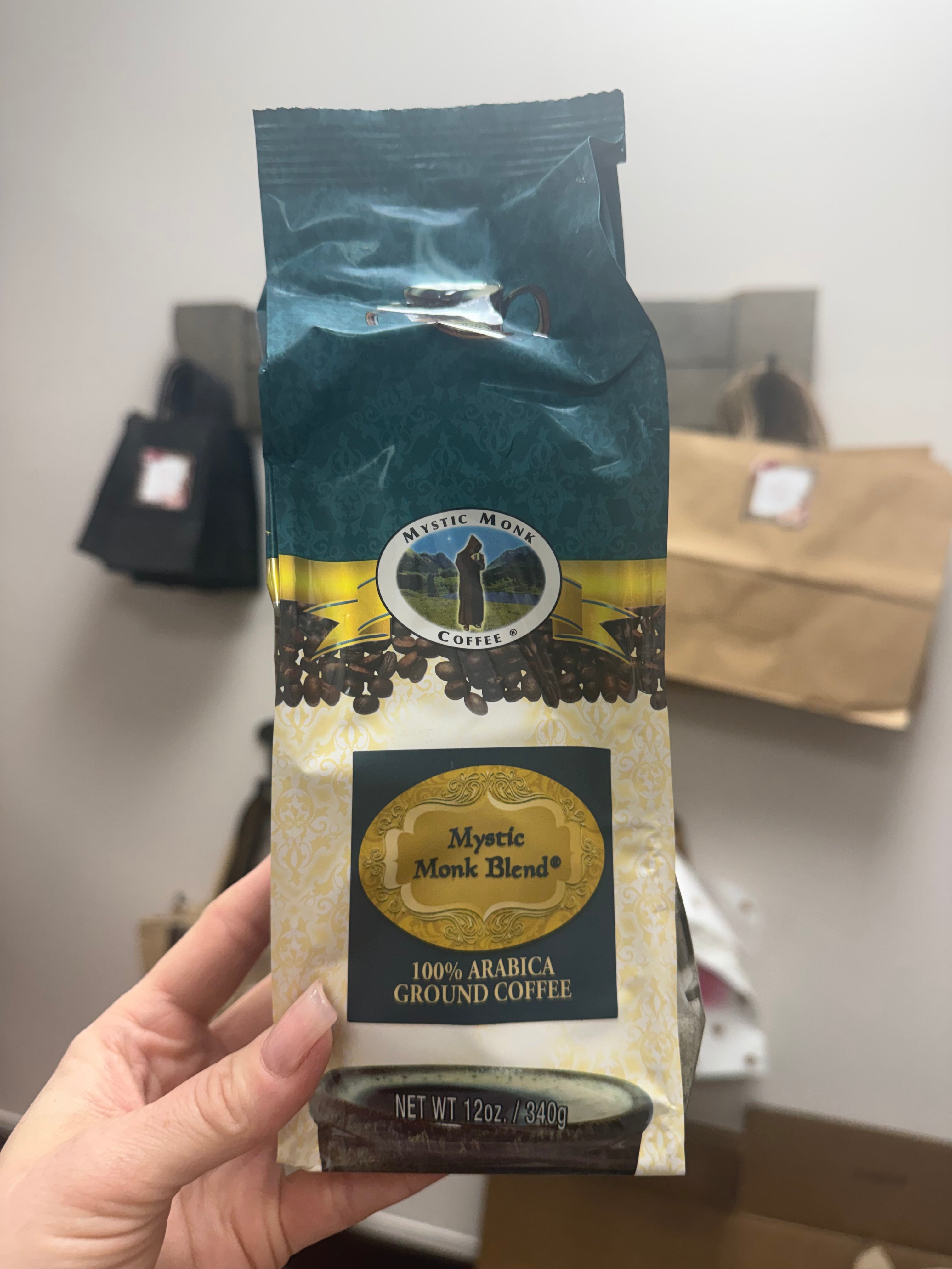 Mystic Monk Ground Coffee