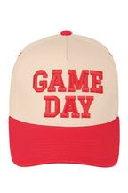 C.C GAME DAY Embroidered Cotton Baseball Cap: Black