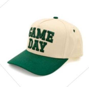 TCM0015 "GAME DAY" Trucker Hat: Black