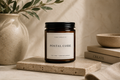 Custom Postal Code Candle: Lemon + White Musk