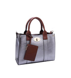 Cameran 3-in-1 Boxy Women's Crossbody Bag & Satchel: Stone