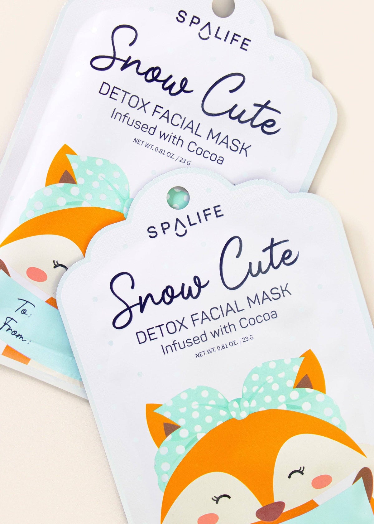 Snow Cute Detox Facial Mask Infused with Cocoa