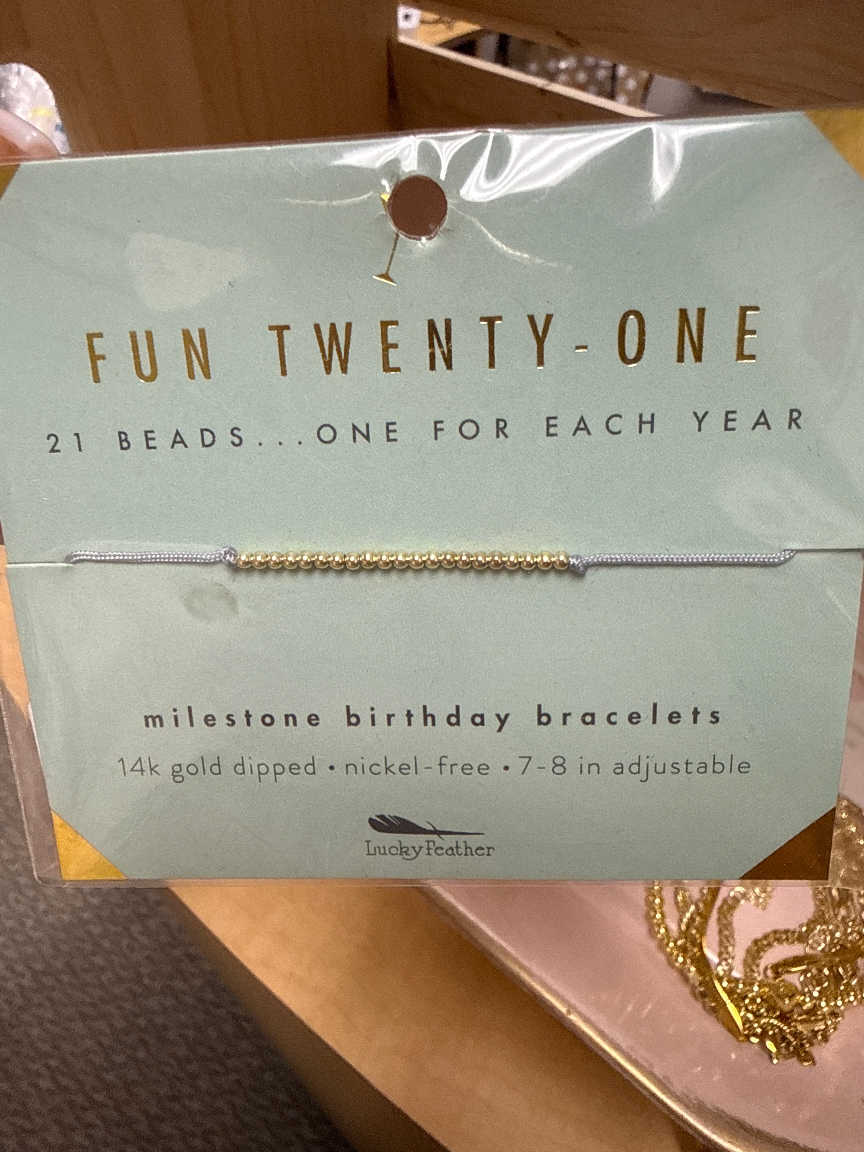 FUN TWENTY ONE BRACELET
