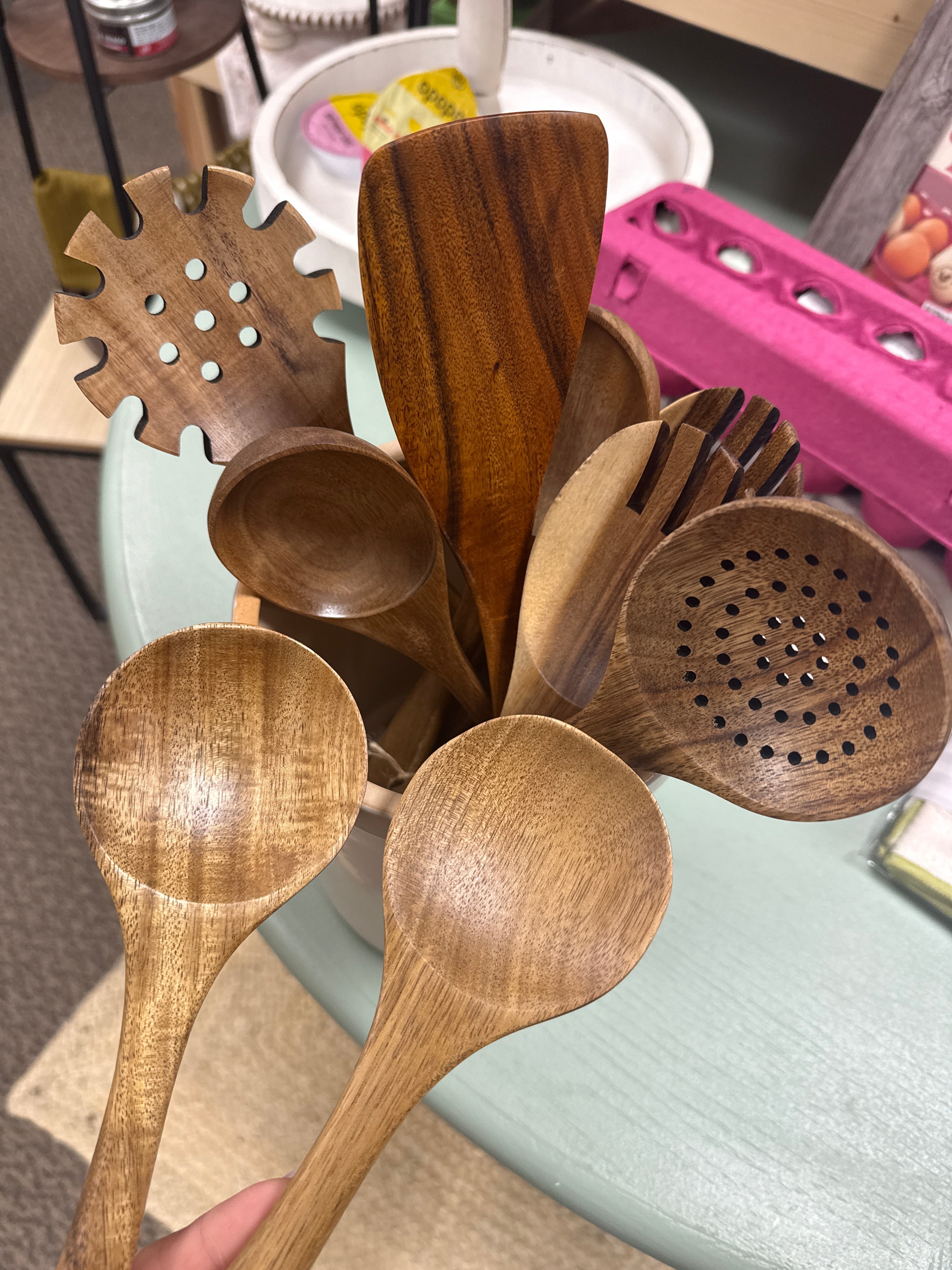 Acia wood utensil