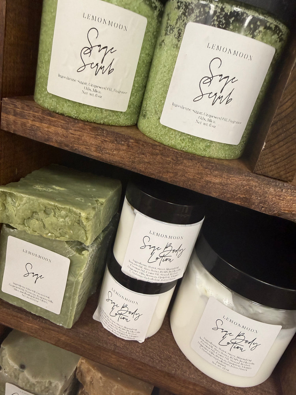 LemonMoon-Bar Soap-Sage