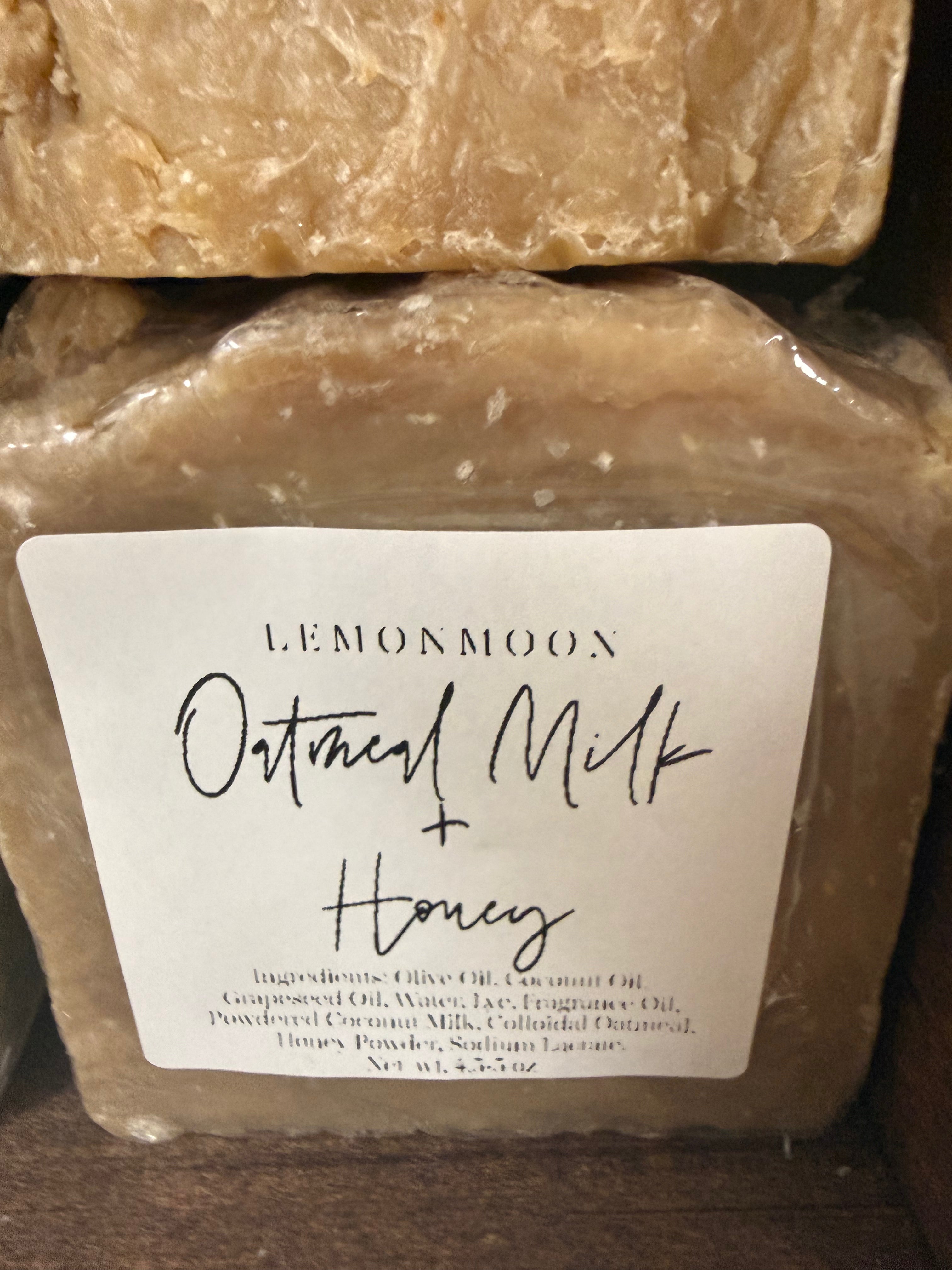 LemonMoon-Bar Soap-Oatmeal Milk & Honey