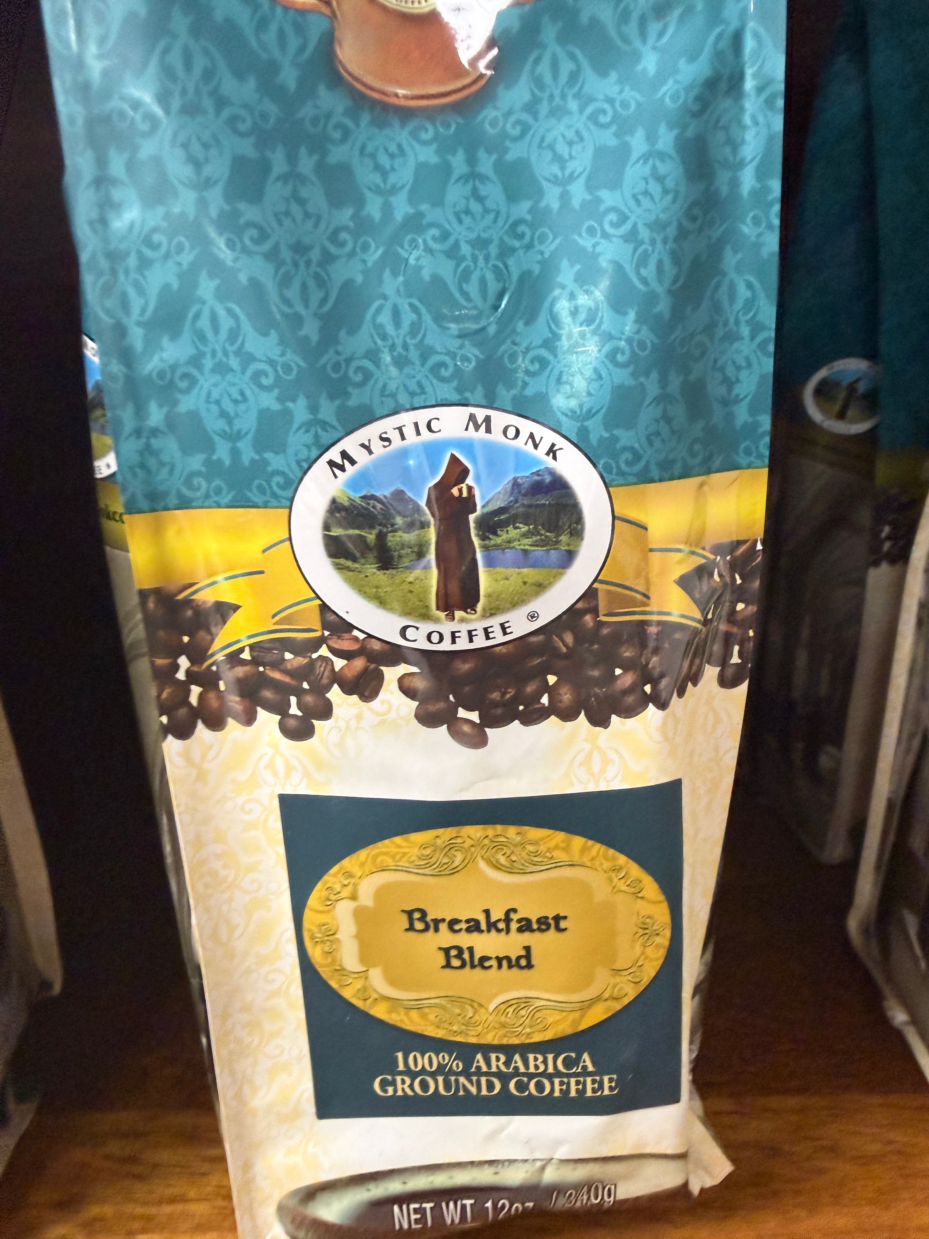 Mystic Monk Ground Coffee