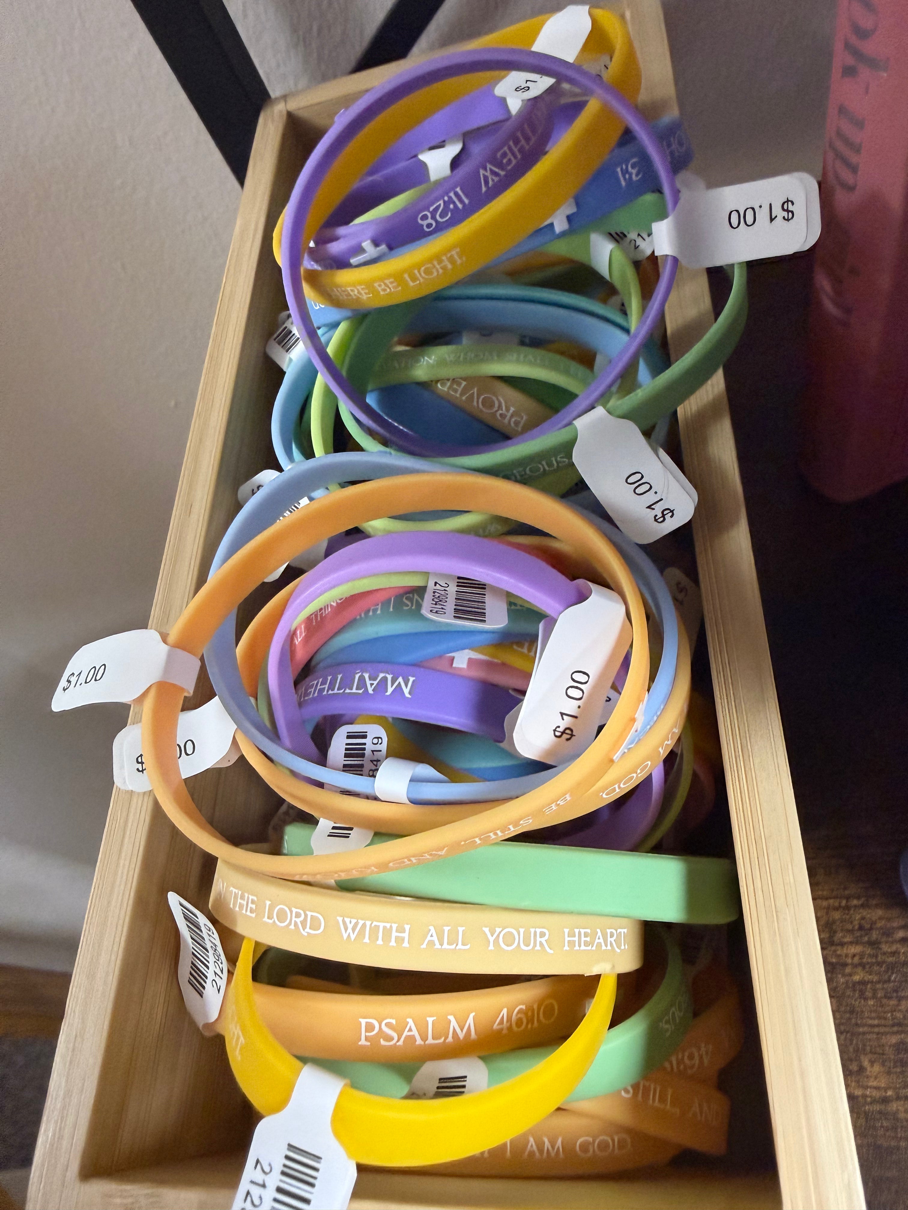 BIBLE VERSE BRACELETS