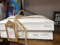 Eat the Cake- Holding it together decor
