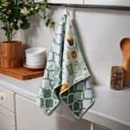 Pumpkin Spice Latte|  Waffle Weave Microfiber Towels Kitchen & Bath:  Dish/Hand Towel