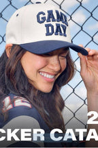 TCM0015 "GAME DAY" Trucker Hat: Black