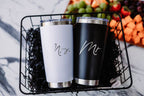 Set of Mr. and Mrs. Tumblers