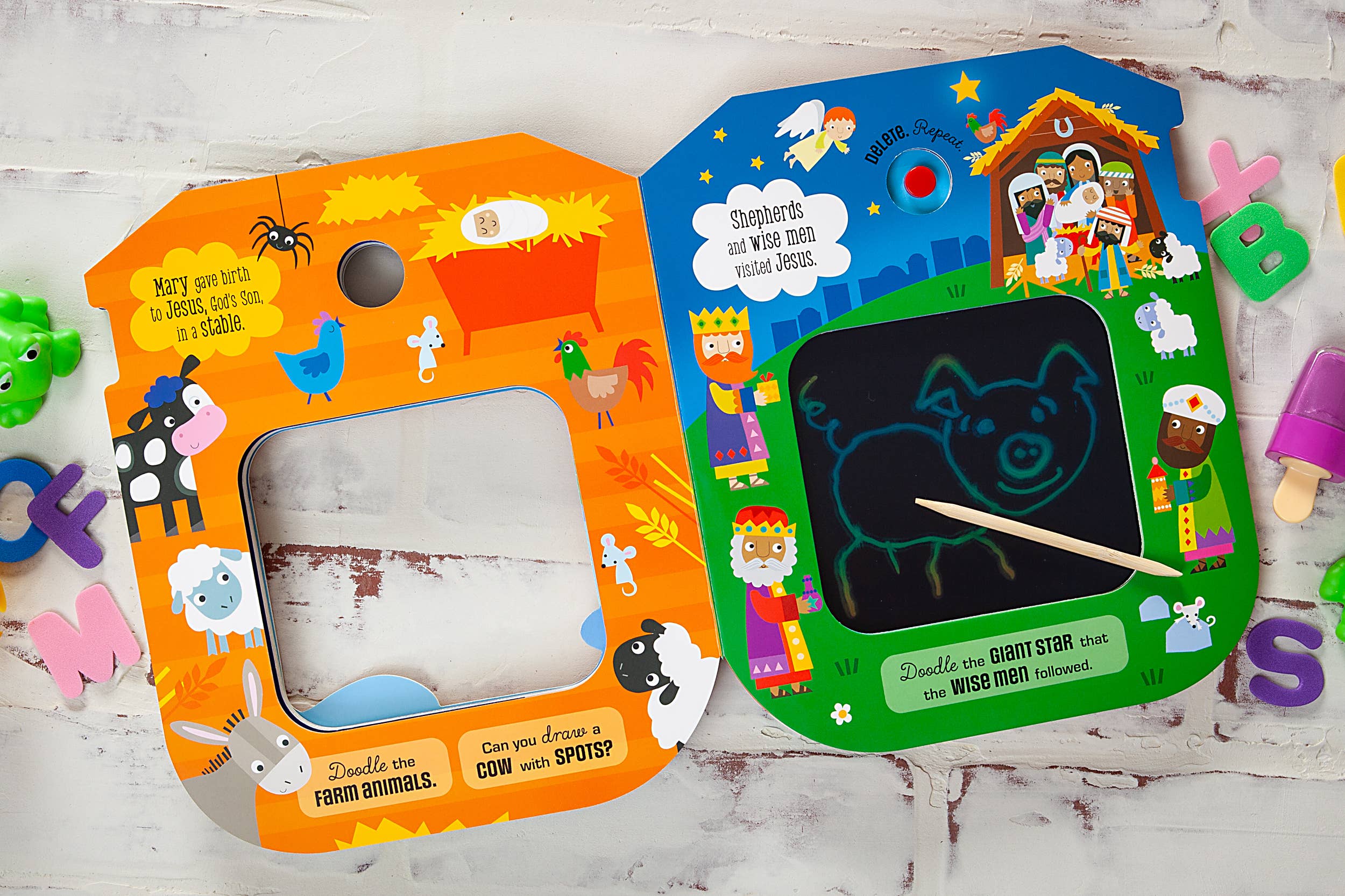 Doodle Delete Repeat: My First Bible Stories ( Gifts)