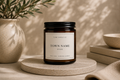 Custom Town Name + State Candle: Green Clover + Aloe