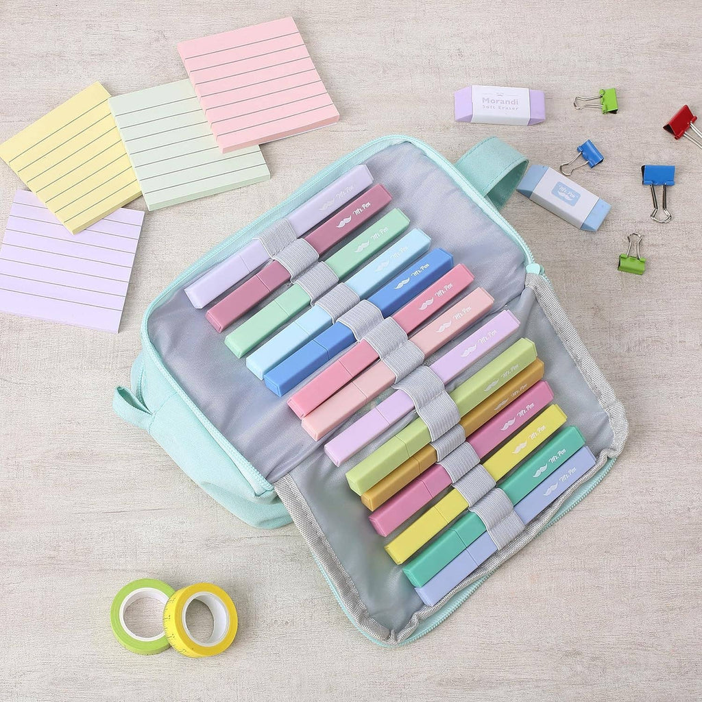 Aesthetic Highlighters 16 Pack: Morandi Colors