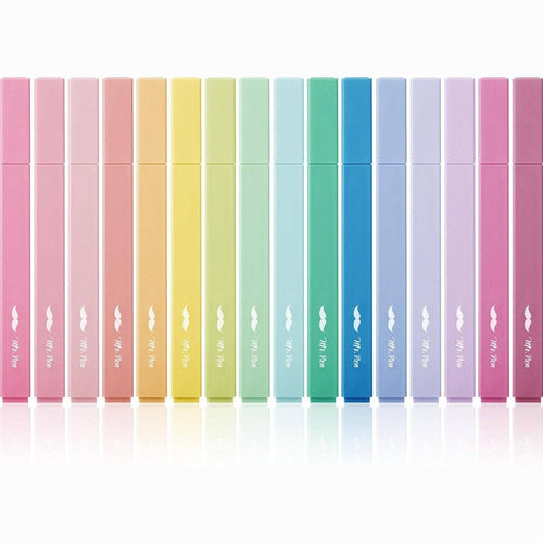 Aesthetic Highlighters 16 Pack: Morandi Colors