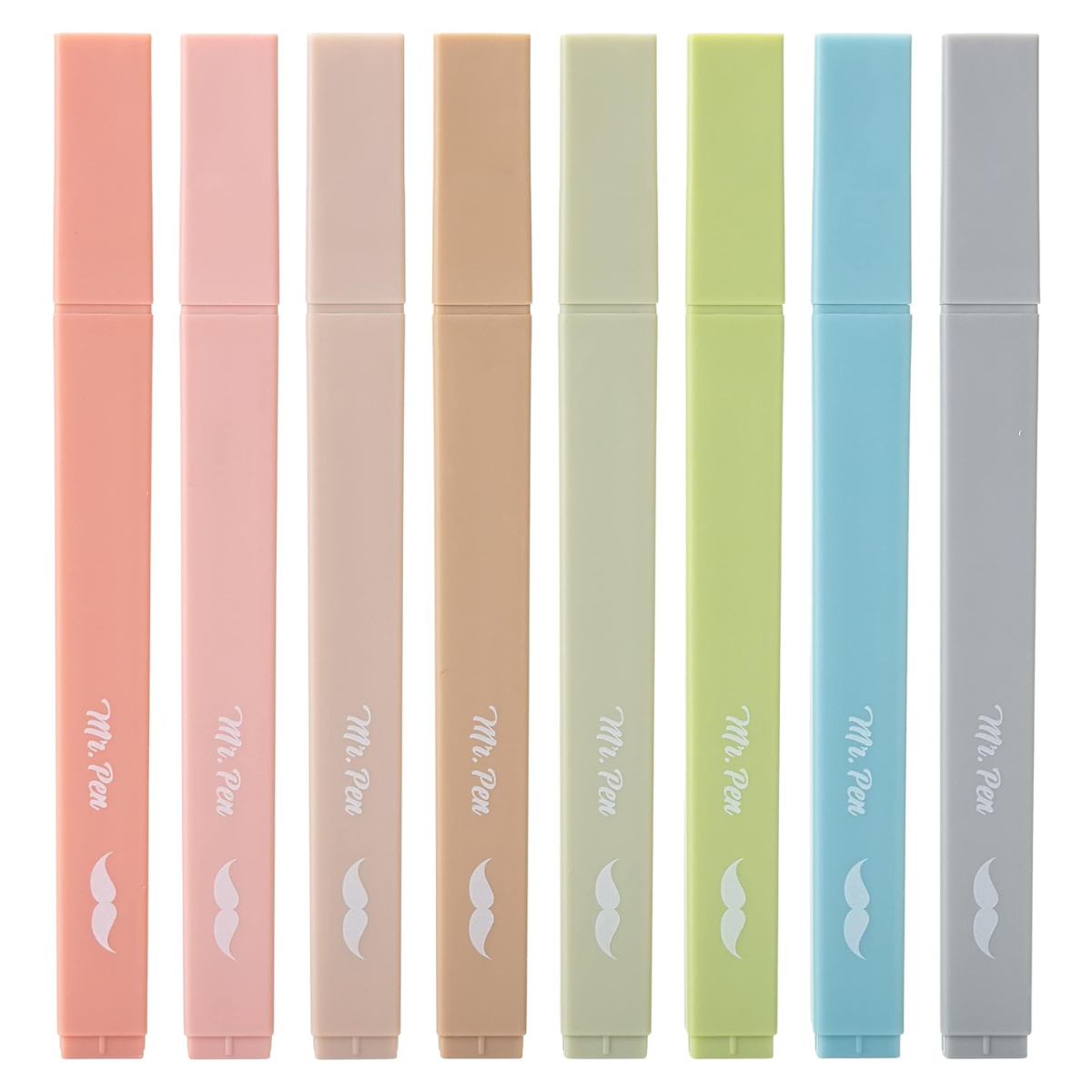 Aesthetic Highlighters 16 Pack: Morandi Colors