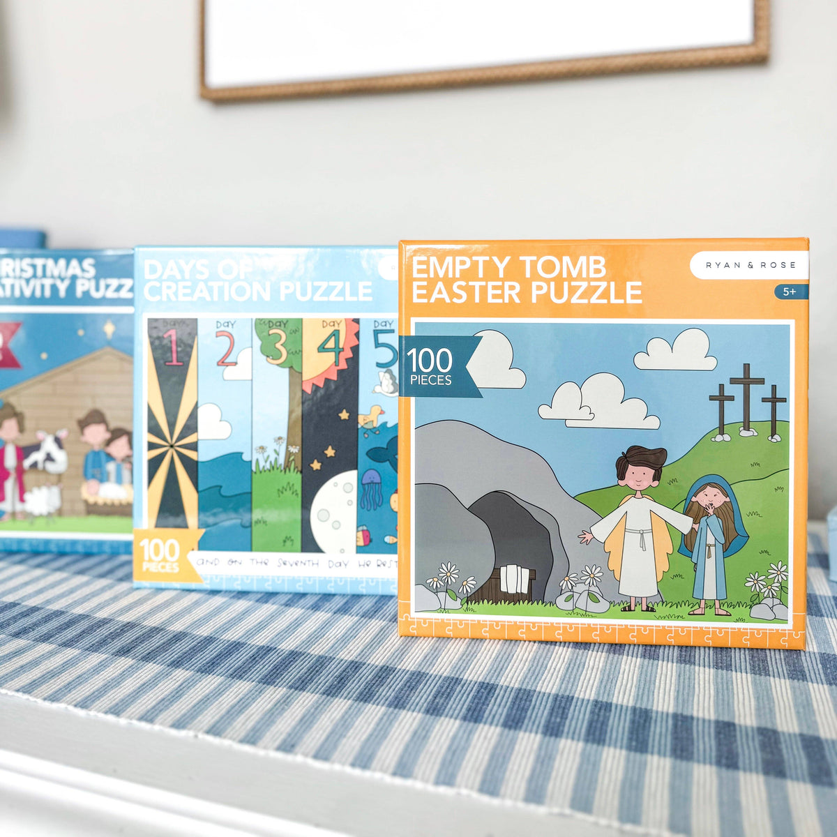 Bible Story Puzzles: Christmas Nativity