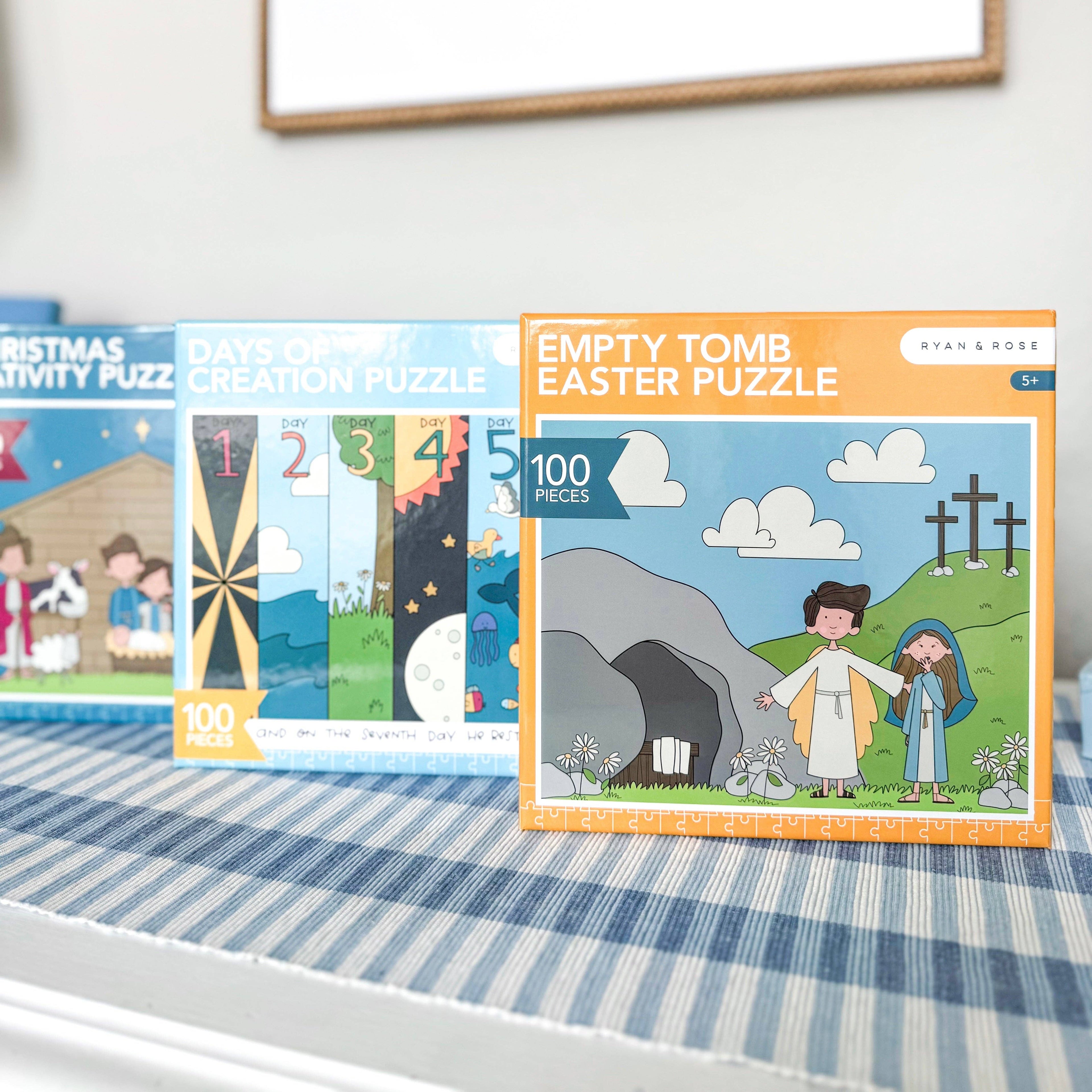 Bible Story Puzzles: Christmas Nativity