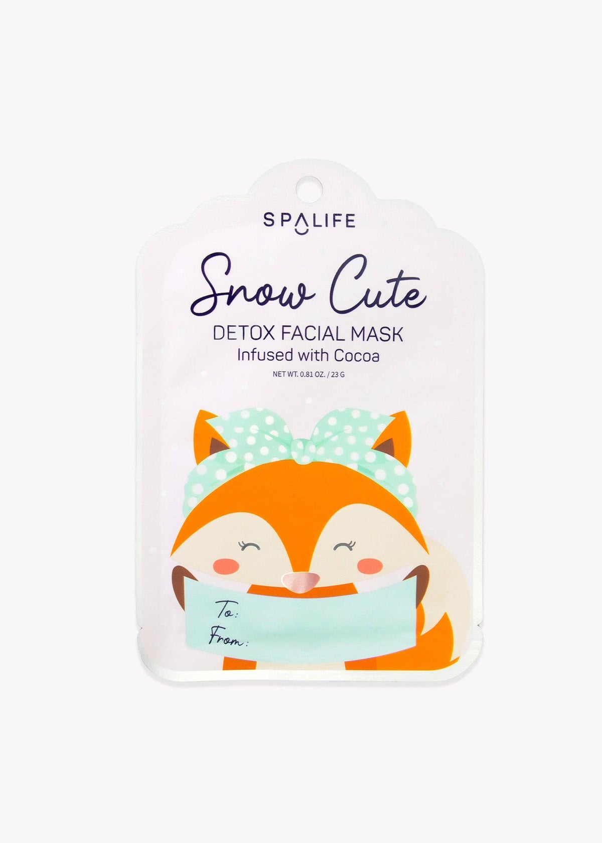 Snow Cute Detox Facial Mask Infused with Cocoa
