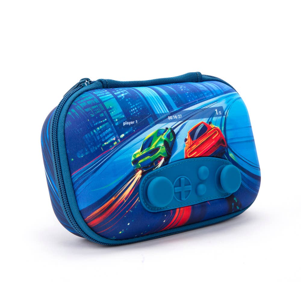 ZIPIT Gamer Pencil Case for Boys, Joystick Pencil Box: Rockets