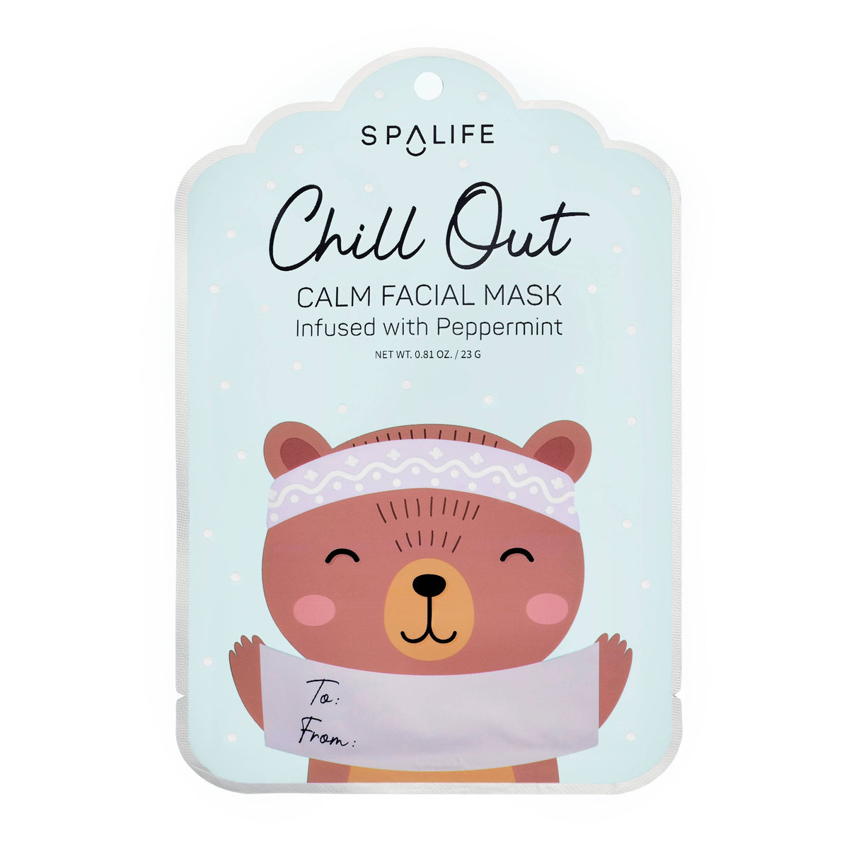 Christmas Holiday Chill Out Calming Facial Mask