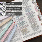 Aesthetic Highlighters & Ballpoint Pens, 12 Pack: Assorted