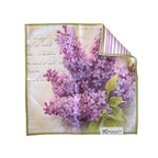 Lilac Lines | Waffle Weave Microfiber Towels Kitchen & Bath: Washcloth
