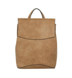 UNV0069 Flap Over Convertible Backpack: Brown