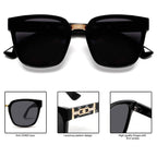 Trendy Retro Women’s Sunglasses UV Protection Fashion Eyewear: Brown Gradient Brown