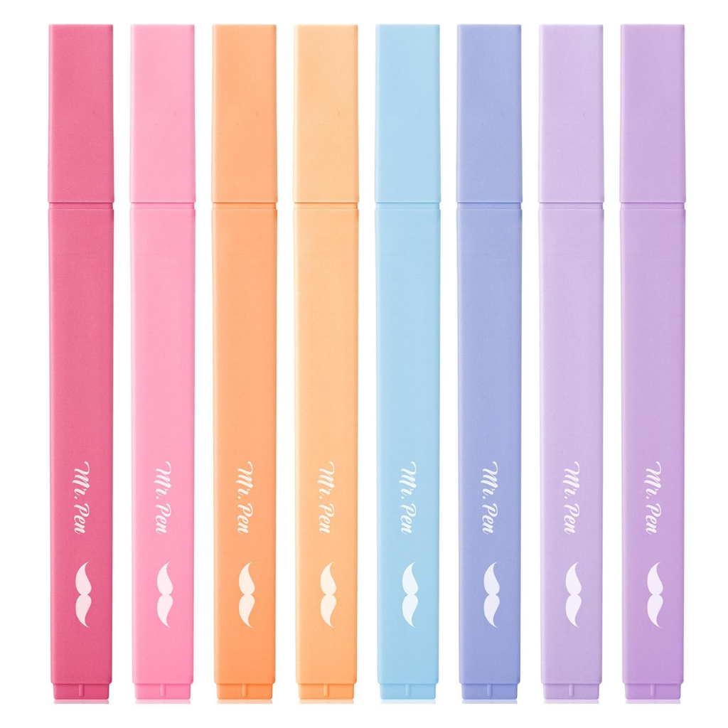 Aesthetic Highlighters 16 Pack: Morandi Colors