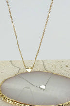 CLASSIC MINI HEART NECKLACE  | 47N15737-HEART: SILVER