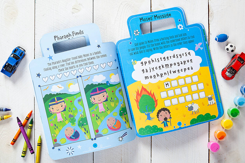 My Bible Backpack Activity Book (Ages 3+,  Gifts)