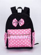 Polka Dots Printed Character Backpacks