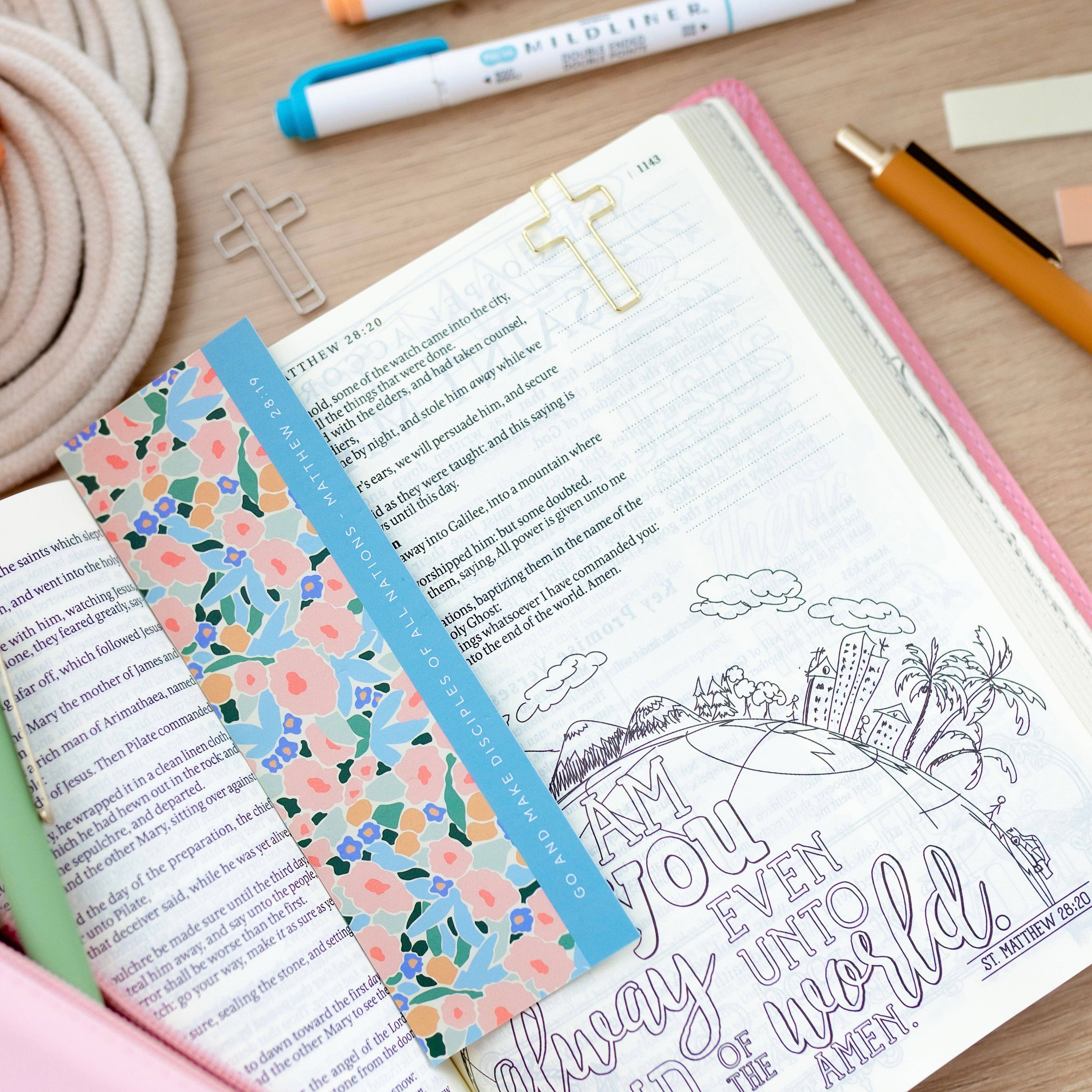 Bookmark + Cross Paper Clips: Proverbs 3:5